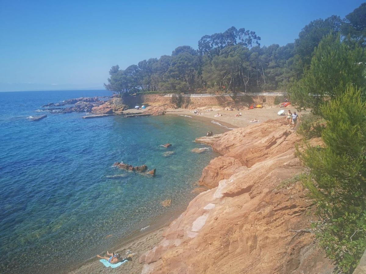 Mobil Home Neuf Camping L Ile Dor Plage St Raphael Avec Piscine Saint-Raphaël 외부 사진